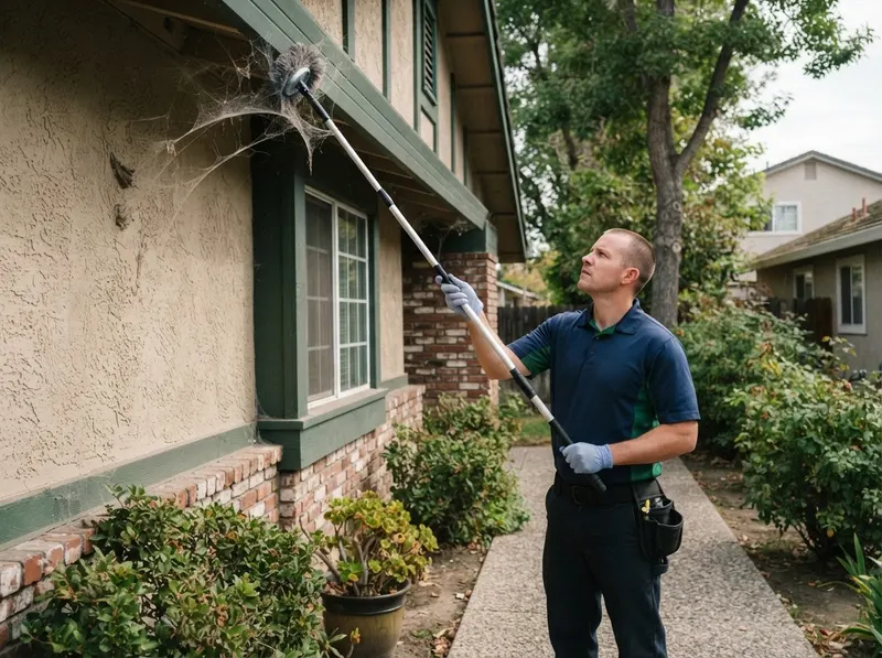 Spider and Web Removal Service in Stockton, CA